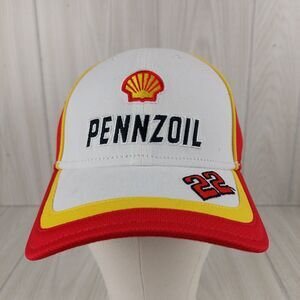 Shell Pennzoil Kurt Busch #22 Hat Cap Adjustable Penske Racing Nascar